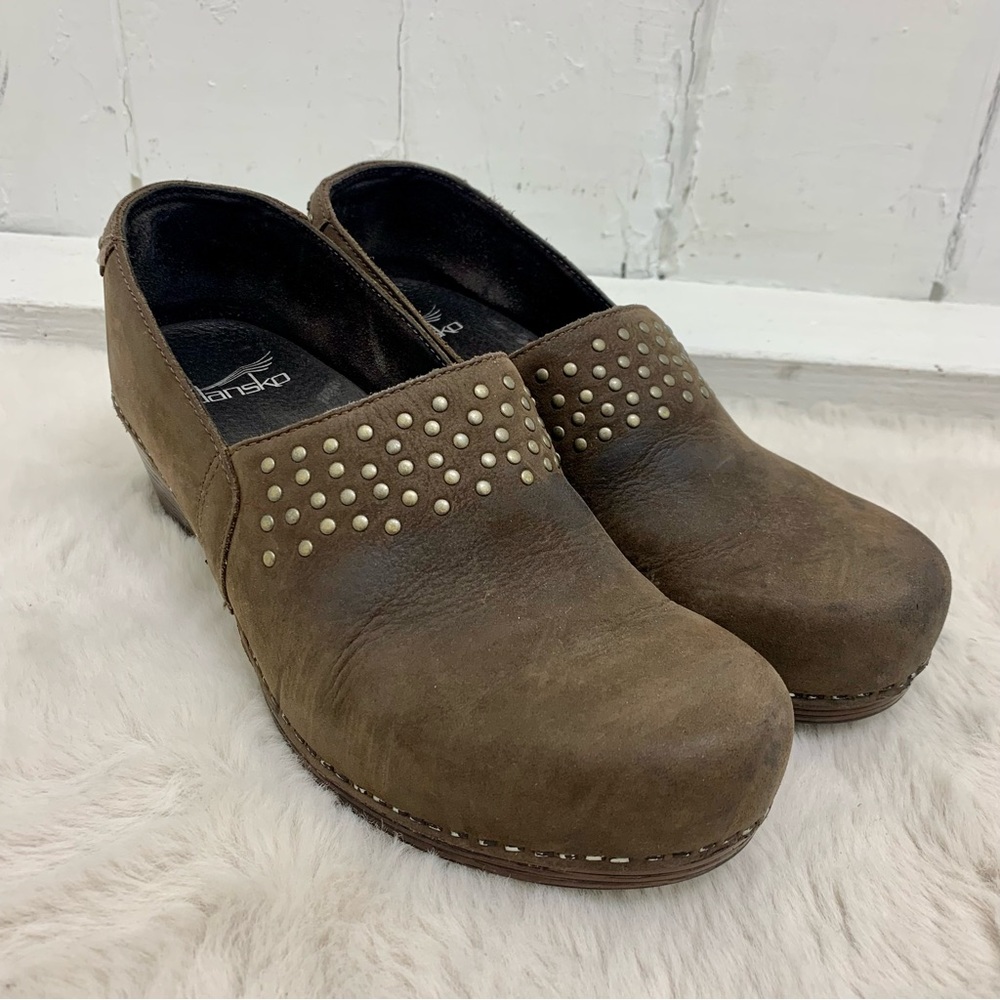 Dansko Studded Clogs